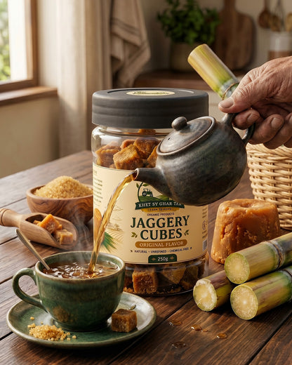 Simple Jaggery Cubes – Pure Desi Gur