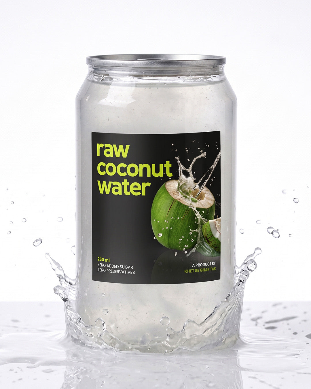 Coconut Water Pakistan 100% Raw Zero Added Sugar (250ml)