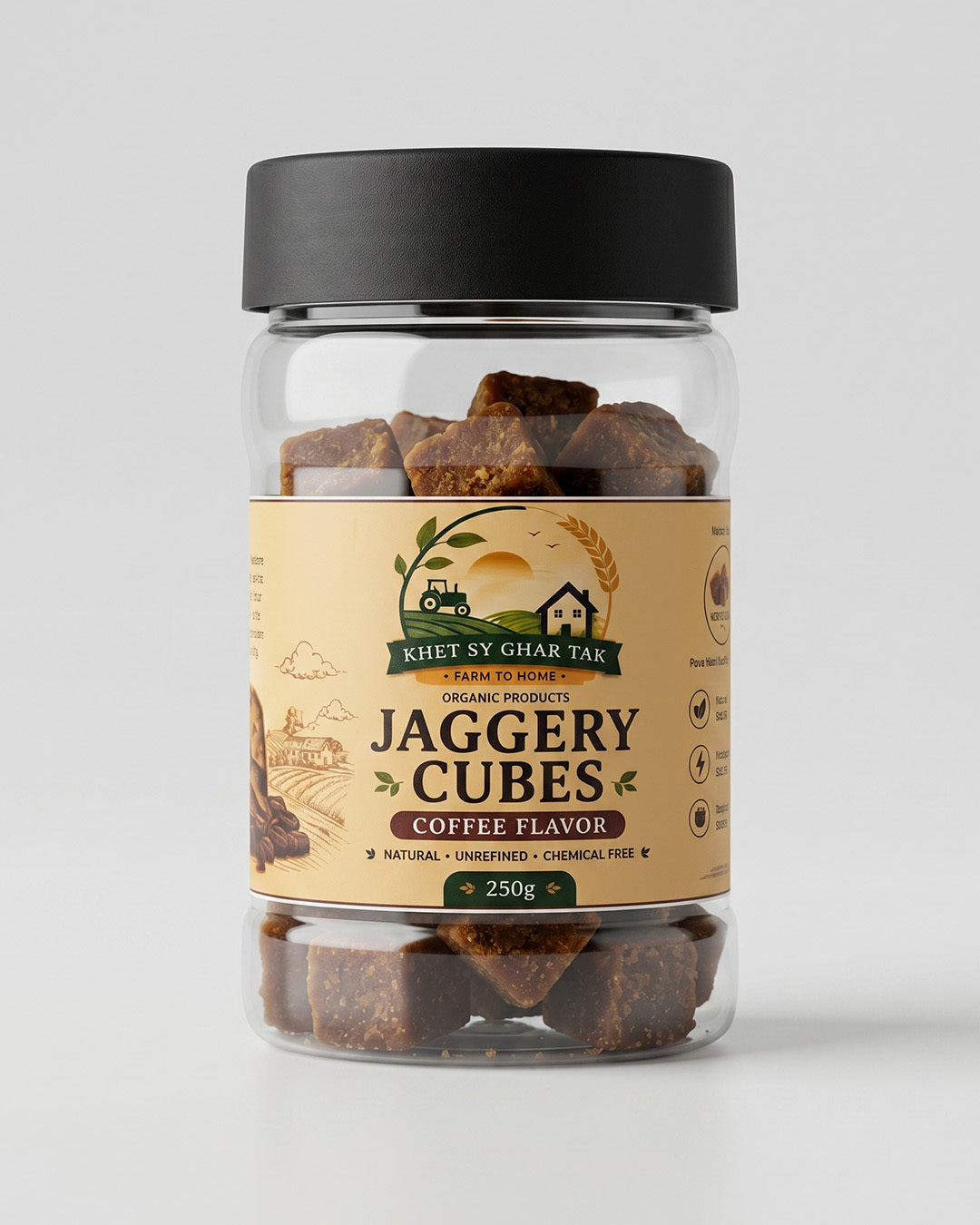 Coffee Jaggery Cubes – Coffee Desi Gur