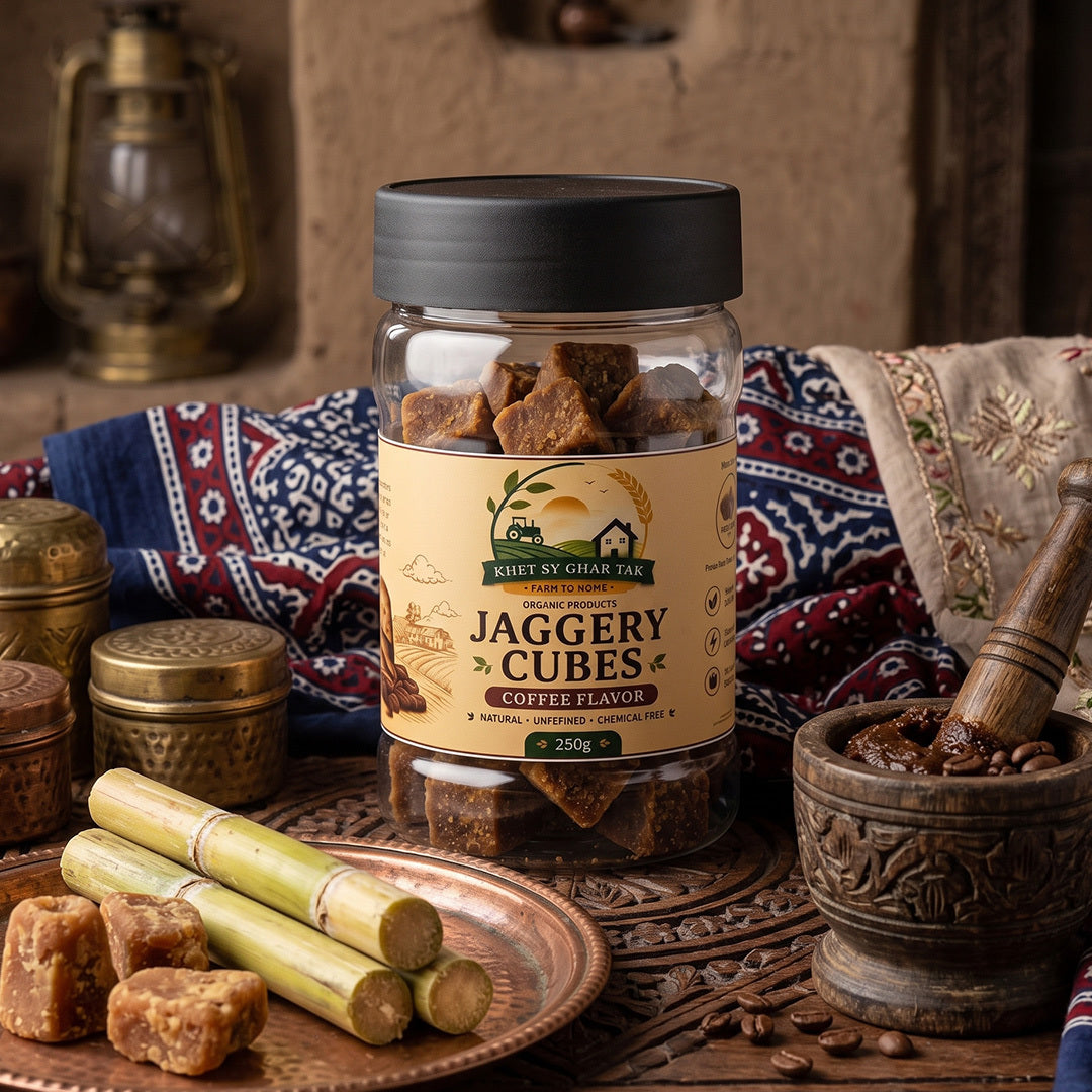 Khet Se Ghar Tak Pure Jaggery